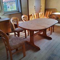 grosser Tisch , massiv  Holz , mit  EInlegeplatte Bayern - Bad Neustadt a.d. Saale Vorschau