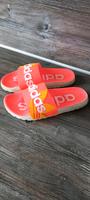 Adidas Pantolette Orange 40 Brandenburg - Brieselang Vorschau
