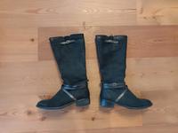 Schwarze Tamaris Wildleder Stiefel Gr 38 Sachsen-Anhalt - Halle Vorschau
