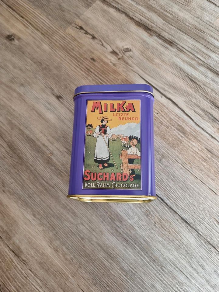 Milka Naps Nostalgiedose No. 1 Blechdose Dose Sammlerstück in Uehlfeld