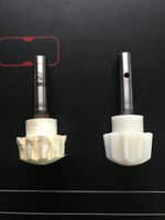 Schüssel Zahnrad (3D-Druck) auf Welle, passend für BRAUN KM 32 Hessen - Dreieich Vorschau