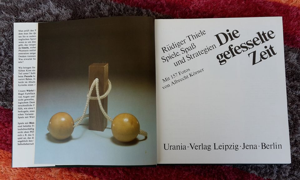 Die gefesselte Zeit / Spiele,Spaß ,Strategien auf 215 Seiten in Jena