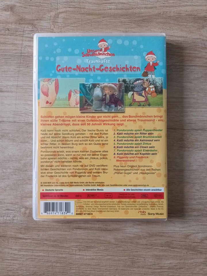 DVD Sandmännchen Gute-Nacht-Geschichten in Graben-Neudorf