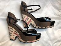 Chanel Pumps High Heel Keil 39 39,5 Leder, Lack, ungetragen Berlin - Mitte Vorschau