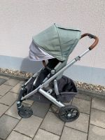 Gepflegter Kinderwagen UPPA baby Vista in grün mit Zubehör Bayern - Ingolstadt Vorschau