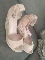 Catwalk Sandaletten Keilabsatz pastellrosa Dresden - Dresden-Plauen Vorschau