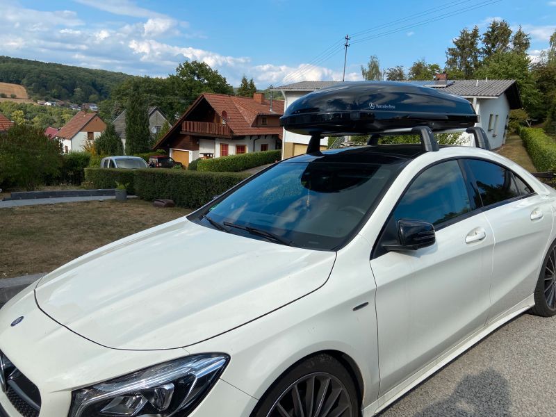 Dachbox 400 Mercedes/Grundträger CLA Coupé C117/Shooting Brake in Saarland  - Marpingen | eBay Kleinanzeigen ist jetzt Kleinanzeigen