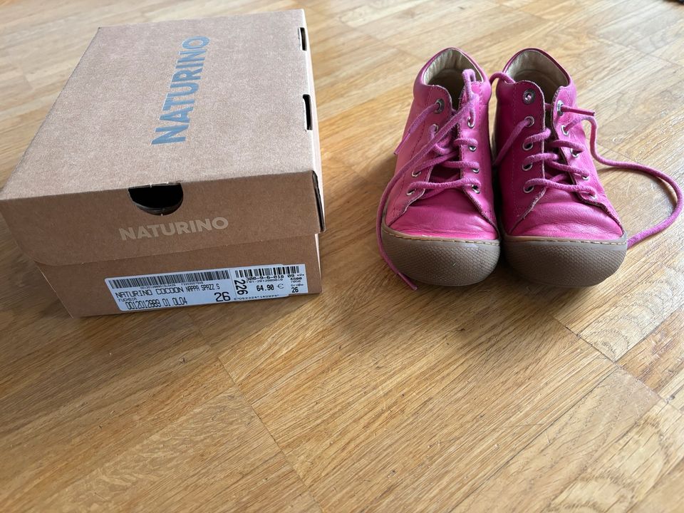 Naturino Cocoon Lauflernschuhe in pink in Gr. 26 in Köln