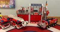 Playmobil Feuerwehrwache + 3 Feuerwehrfahrzeuge Niedersachsen - Achim Vorschau