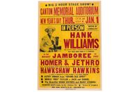 POSTER HANK WILLIAMS LIVE KONZERT 1953 PLAKAT country Berlin - Hellersdorf Vorschau