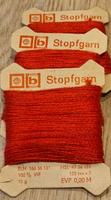 Original DDR Stopfgarn 10g rot Thüringen - Waltershausen Vorschau