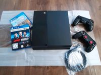 Playstation 4 mit zusätzlichem Controller und zwei Spielen Bayern - Hopferau Vorschau