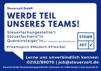 Wir suchen: Steuerfachangestellte*r Nordrhein-Westfalen - Kempen Vorschau