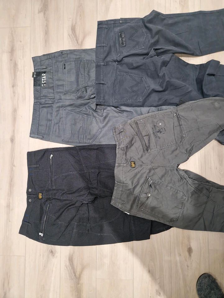 3x G-star Hosen , 1x Wrangler  Größe 36 in Gladbeck