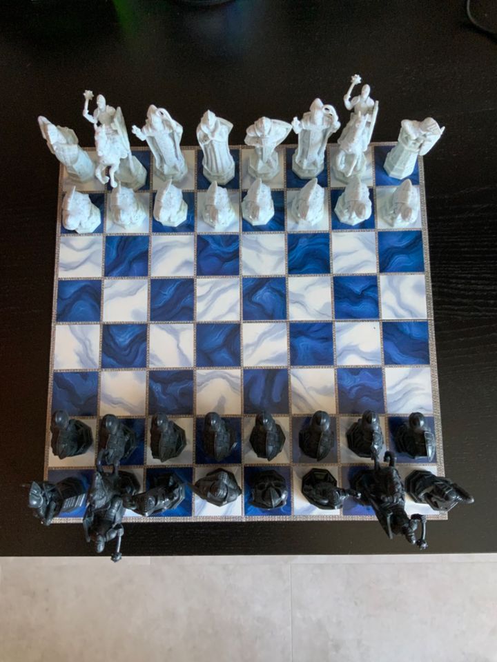 Schach - HARRY POTTER ZAUBERSCHACH aus Stein der Weisen komplett in Köln