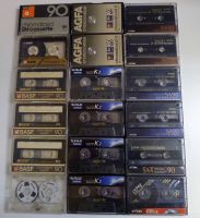 18 x Audiokassette Cassette FUJI , BASF , TDK , AGFA u.a. Sachsen - Chemnitz Vorschau
