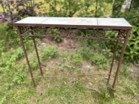 Beistelltisch Garten | Wohnzimmer Vintage Gusseisen Fliese Tisch München - Trudering-Riem Vorschau