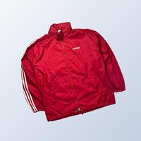 Vintage Adidas Windbreaker / Regenjacke / Y2K Retro / Rot / Gr. M Thüringen - Erfurt Vorschau