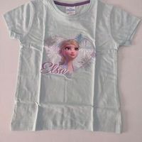 Sommer Elsa Frozen Eiskönigin T-shirt Grosse 98-104  110-116 Hessen - Offenbach Vorschau