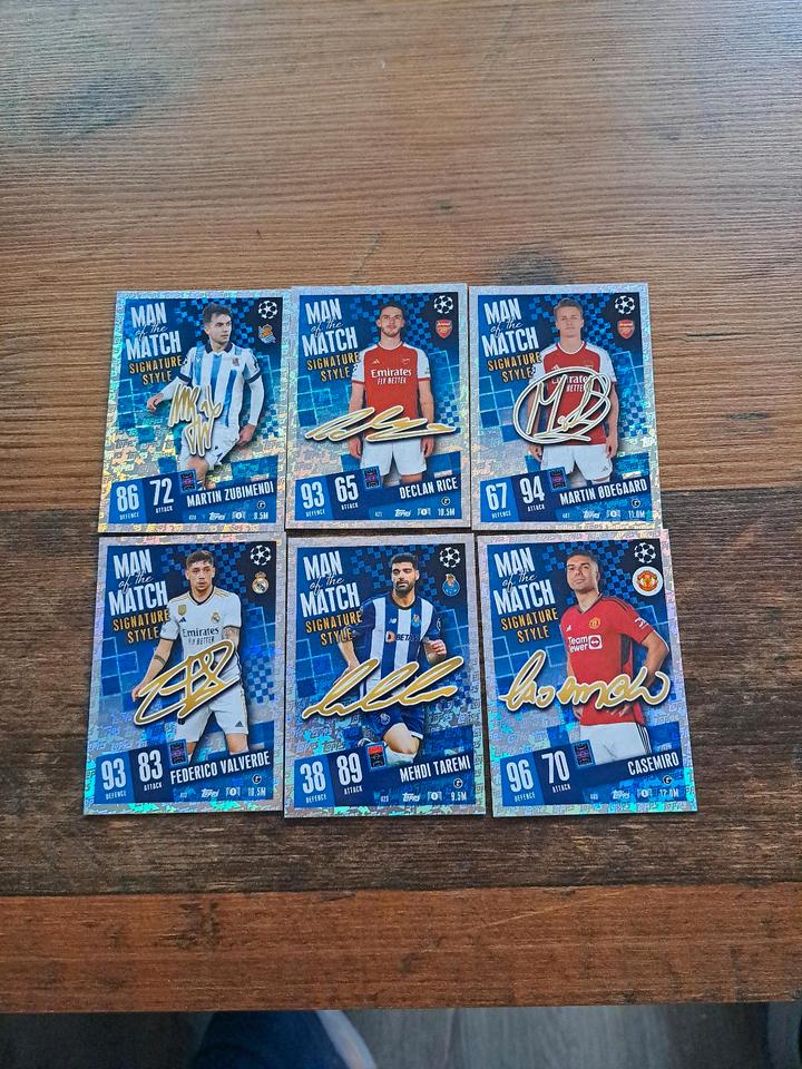 Topps Match Attax Champions League 2023/2024 Man of the Match in Rodenbach b. Altenkirchen, Westerwald