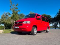 vw t4 2.5 tdi caravelle rot bus 7sitzer webasto klima leder beige Berlin - Charlottenburg Vorschau