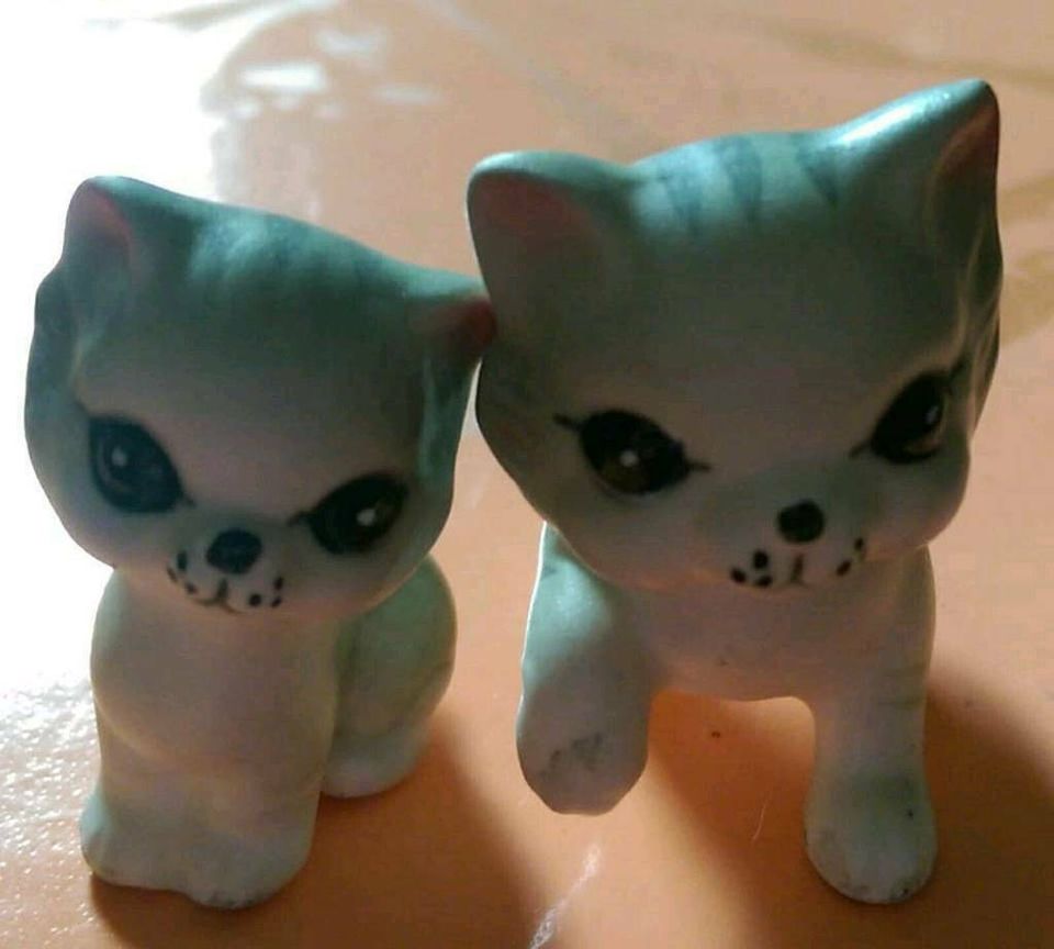 Katzen-Keramikfiguren ab 1€ in Blender