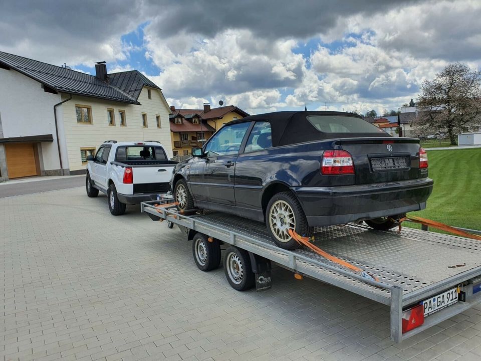 Auto Anhänger mieten / Anhänger Verleih / Autotransporter in Ruderting