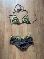 Speedo Bikini braun und gelb in Große 38 Frankfurt am Main - Sachsenhausen Vorschau