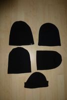 5x Strickmütze Hoodie Strick Schwarz Brugi Linotex Nitzsche Acryl München - Bogenhausen Vorschau