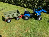 Rolly Toys Traktor New Holland mit Kipper Niedersachsen - Großefehn Vorschau