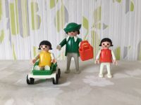 Playmobil Set Mama 2 Kinder mit Kinderwagen, Geobra 1974 und 1981 Nordrhein-Westfalen - Herne Vorschau