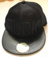Cap One Size Schwarz mit Aufdruck Buchstaben "BLCK" Hannover - Mitte Vorschau