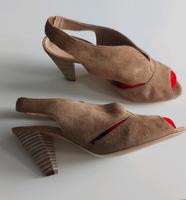Design-Sandalette Leder Hessen - Bensheim Vorschau