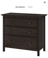 Kommode Hemnes Schwarzbraun (mit Ikea original Knopf) München - Schwanthalerhöhe Vorschau