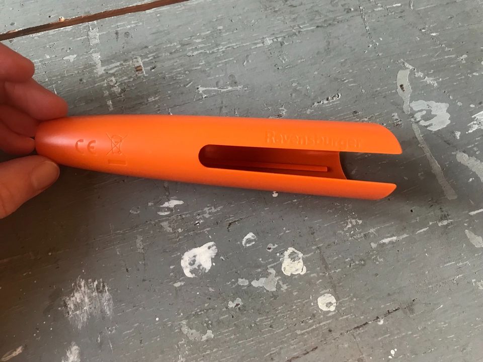 Tiptoi Ersatz Stifthülle Hülle orange (OHNE Stift!) in Lychen