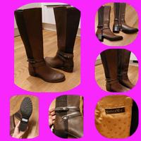 Caprice Lederstiefel Stiefel Neu NP 129€ Hessen - Bad Nauheim Vorschau