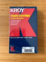 Kroy Supply Cartrige für 240 Series Schriftband schwarz auf weiß Bayern - Emmering Vorschau