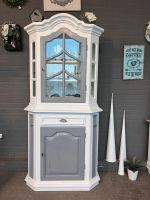 ❤️ Vitrinenschrank Shabby Chic edles grau / weiß Duisburg - Walsum Vorschau