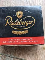 Radeberger Pilsner Glasuntersetzer 4er Set mit Ständer unbenutzt Berlin - Mitte Vorschau