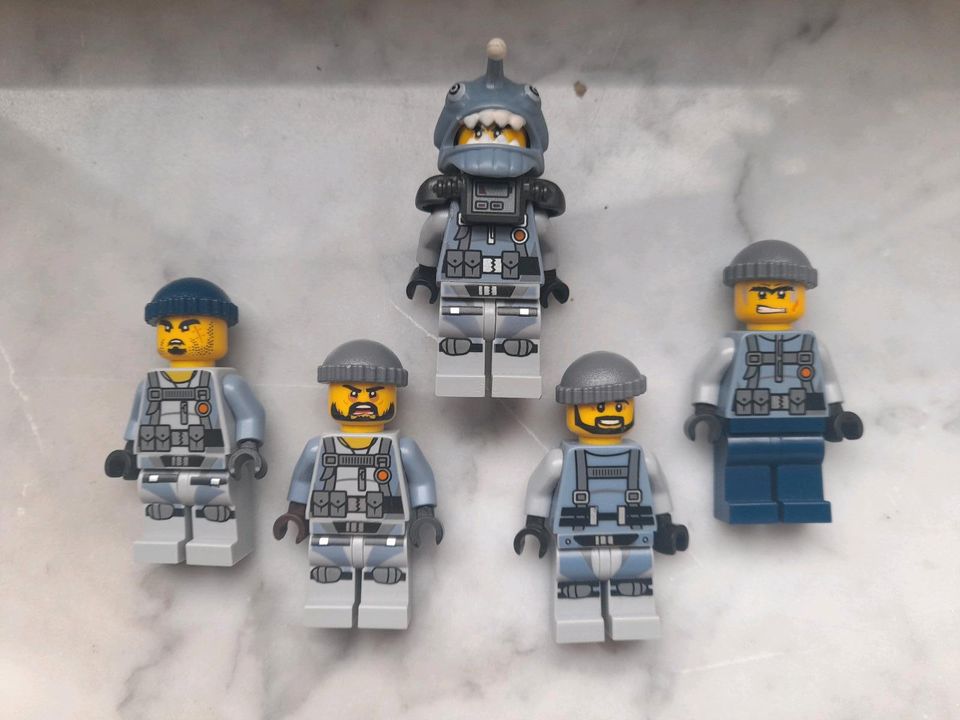 Lego Ninjago Movie Figuren Angler njo368 Shark Army Hai Armee in Apolda