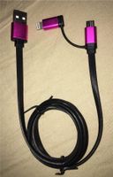 2 in 1 charging cable 1 m NEU PINK apple iPhone iPad Eilsleben - Wormsdorf Vorschau