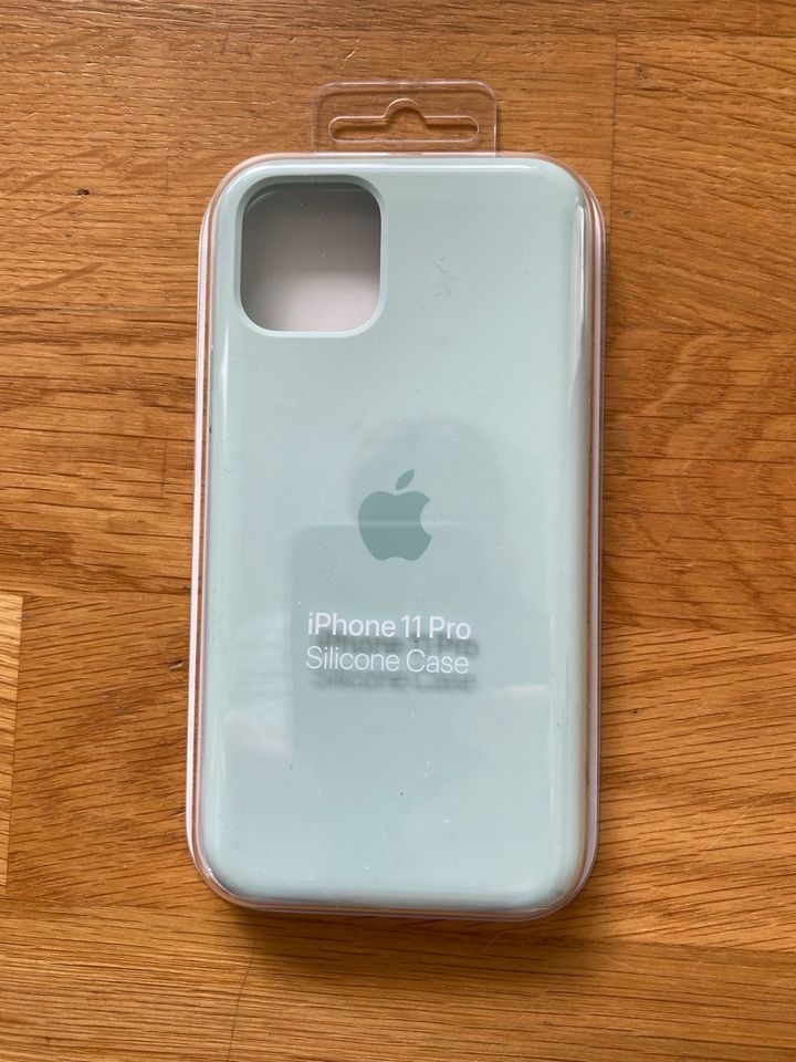 iPhone 11 Pro Handyhülle Silikon Beryl Mintgrün NEU ! in Ellerbek