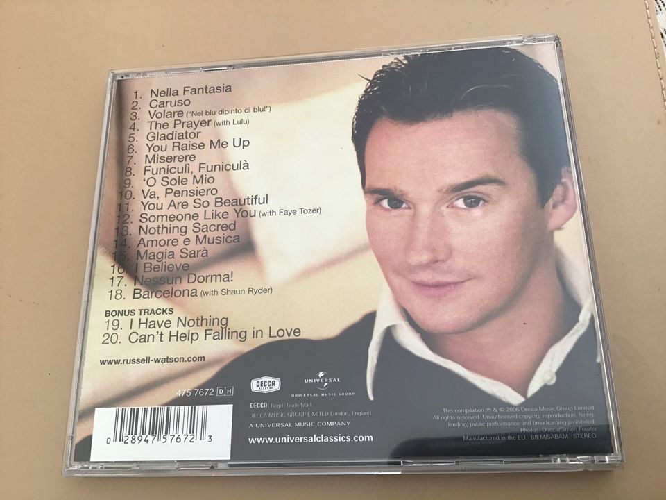 Russell Watson - the voice- the ultimate collection- CD in Waldems