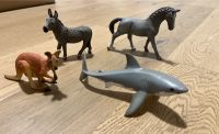 4 Schleichtiere Schleich Tiere Pferd, Esel, Hai, Känguru Rheinland-Pfalz - Landau-Dammheim Vorschau