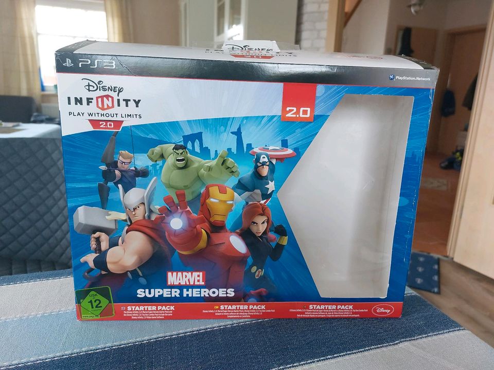 PS3 Marvel Super heroes 2.0 Disney infinity in Friedeburg