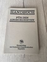 Handbuch für den Abgeordnete - Staatsverlag der DDR - 1984 Sachsen - Plauen Vorschau