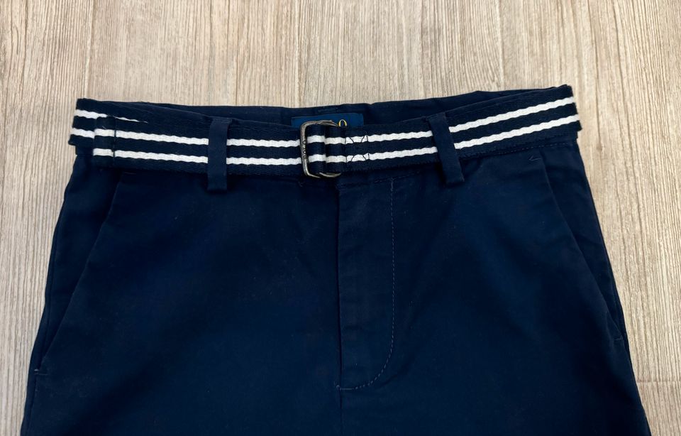 Schicke POLO RALPH LAUREN Stoffhose,Gürtel,marine,Gr.122(7), wNEU in München