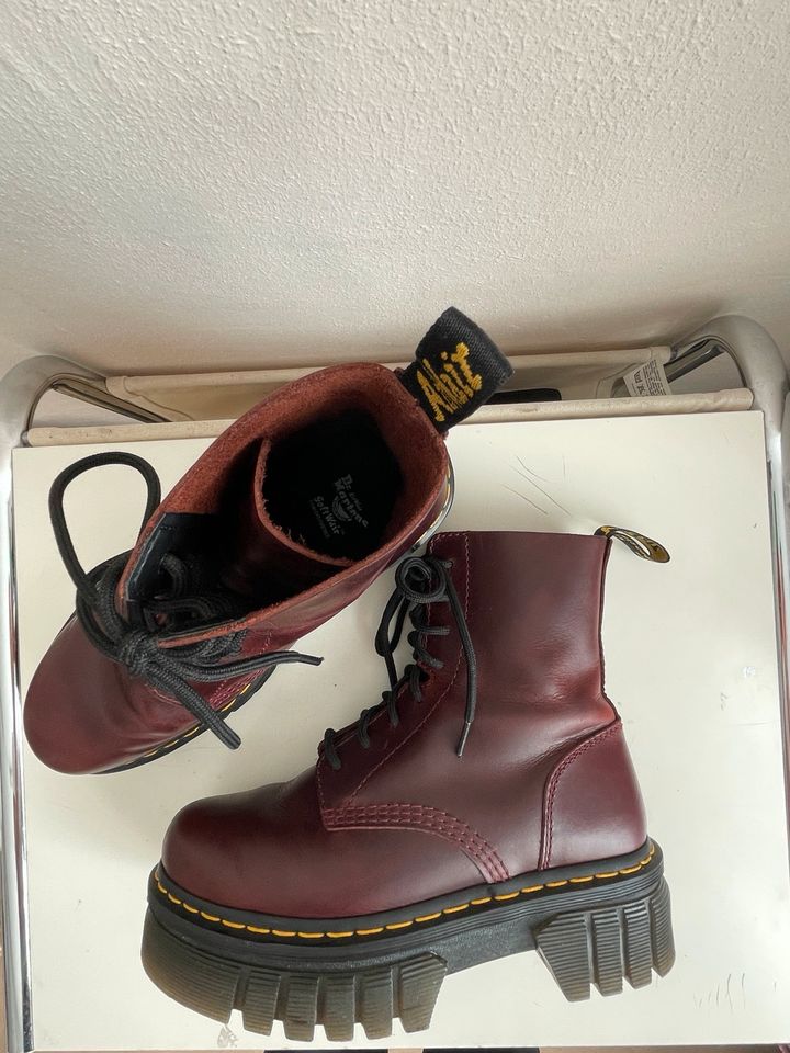 Dr. Martens Audrick Brando Leder Plateau Schnürstiefel in Eberswalde