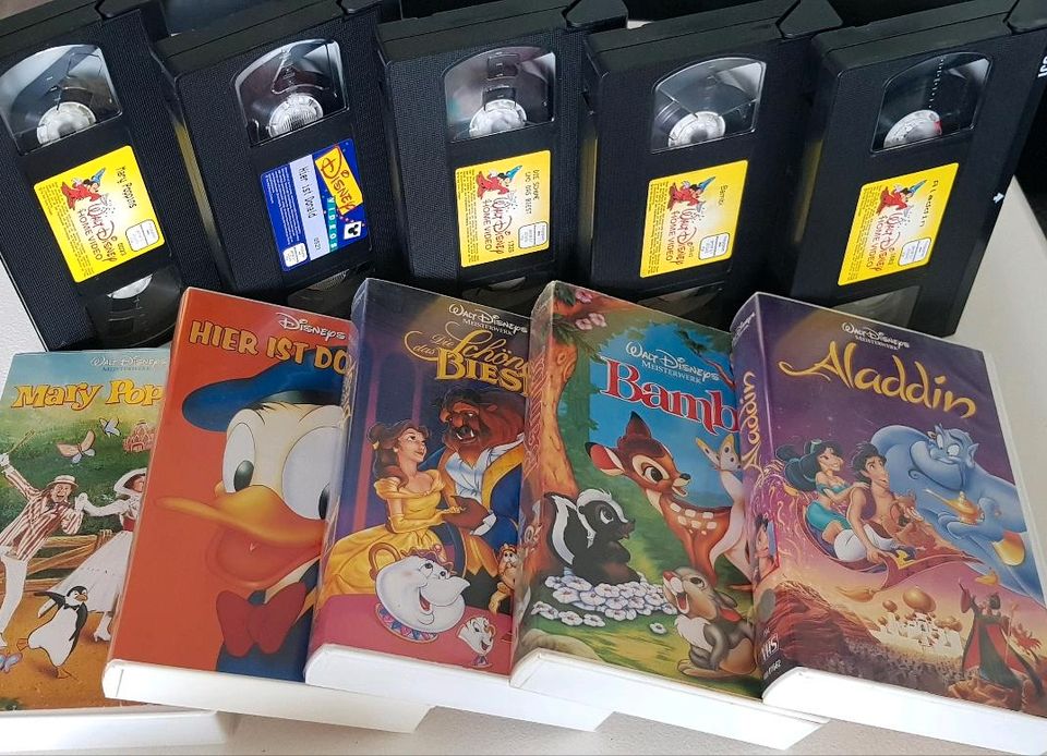 Original Walt Disney VHS Filme in Bad Wurzach