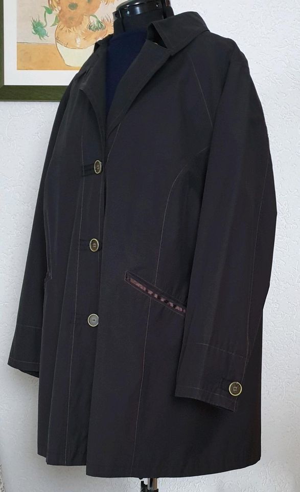 Ulla Popken Damen Jacke,  Gr.  42/44, braun in Saarbrücken